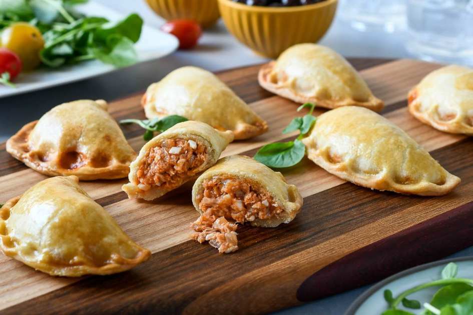 Empanadas de atún al horno